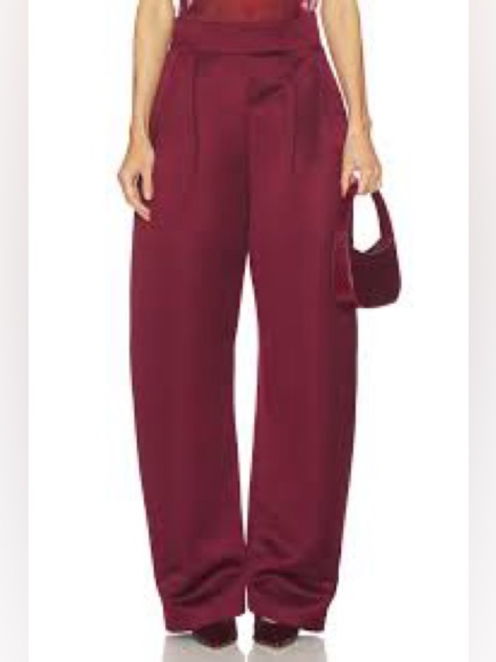 Camila Coelho 
Reese Pant in Garnet